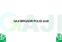 GAJI BRIGADIR POLISI 2018