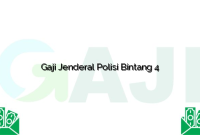 Gaji Jenderal Polisi Bintang 4