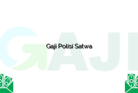 Gaji Polisi Satwa