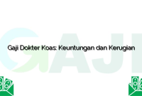 Gaji Dokter Koas: Keuntungan dan Kerugian