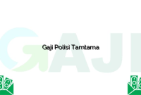 Gaji Polisi Tamtama