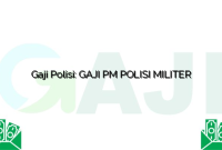 Gaji Polisi: GAJI PM POLISI MILITER